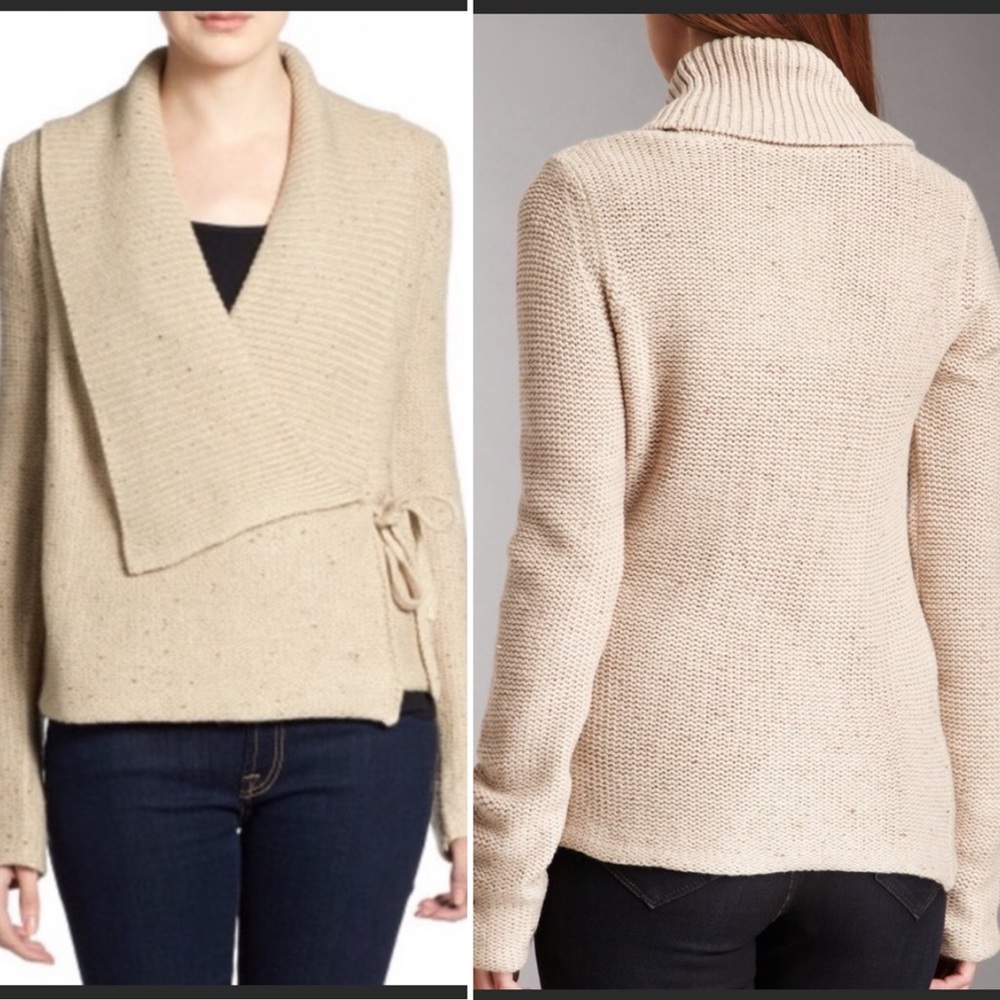 French Connection•Autumn Walk Wrap Sweater•Size S